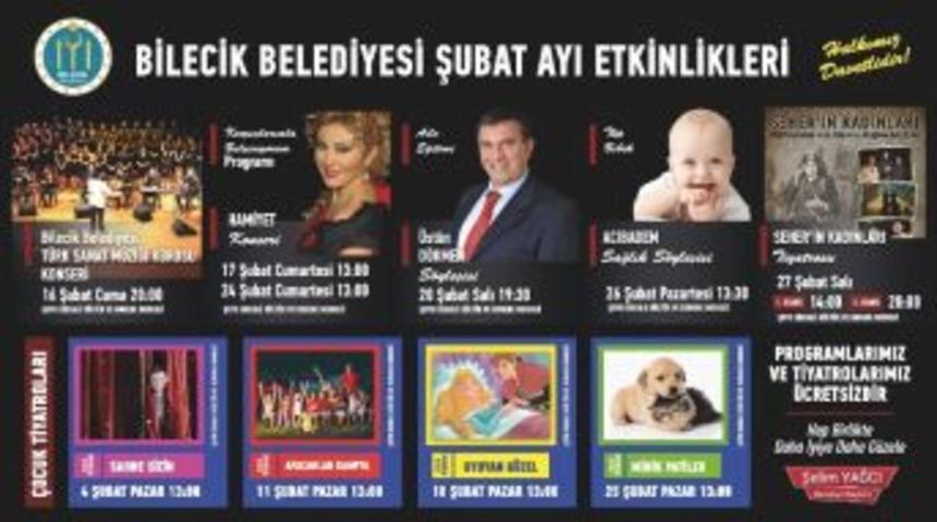 Bilecik&rsquo;te Şubat Ayında Da K&uuml;lt&uuml;r Ve Sanat Etkinlikleri Hız Kesmeden Devam Edecek