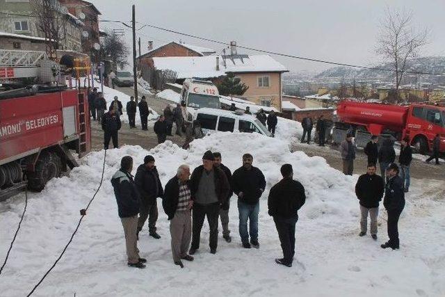 Kastamonu’da Baca Yangını Korkuttu