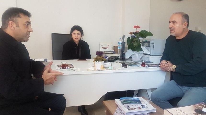 Bartın İl Emniyet M&uuml;d&uuml;r&uuml; Og&uuml;n Vural, Tekin&rsquo;i Ziyaret Etti