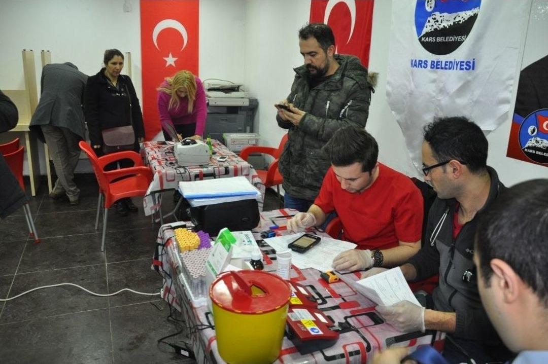 Kars Belediyesi&rsquo;nde &ldquo;zeytin Dalı Harekatı&rdquo;na Destek