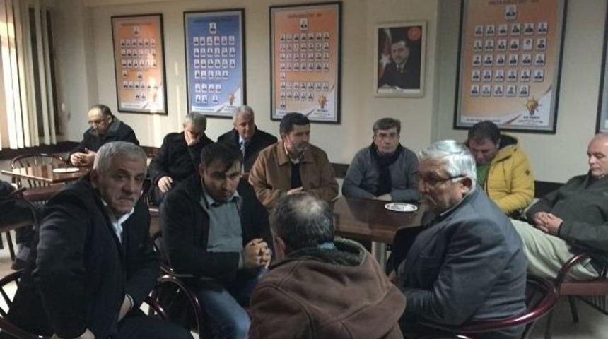 Ak Partili Vekil Vatandaşın Sıkıntılarını Dinledi