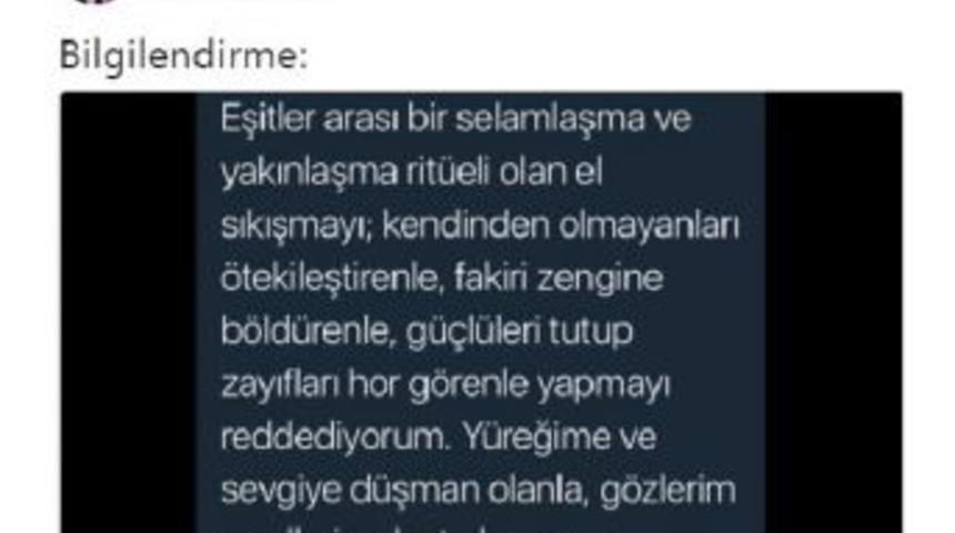 Meltem Cumbul: Y&uuml;reğime Ve Sevgiye D&uuml;şman Olanla, G&ouml;zlerim Ve Ellerim Dost Olamaz