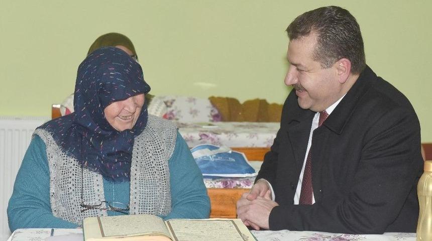 Yılmaz&rsquo;dan Kur&rsquo;an Kursuna Ziyaret