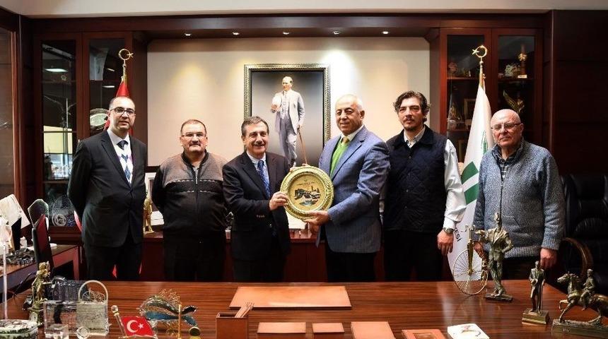 Decev&rsquo;den Başkan Ata&ccedil;&rsquo;a Ziyaret