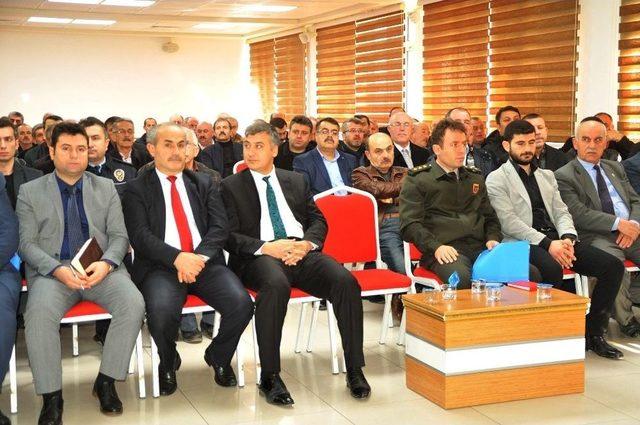 Bafra’da Asayiş Ve Huzur Toplantısı 2