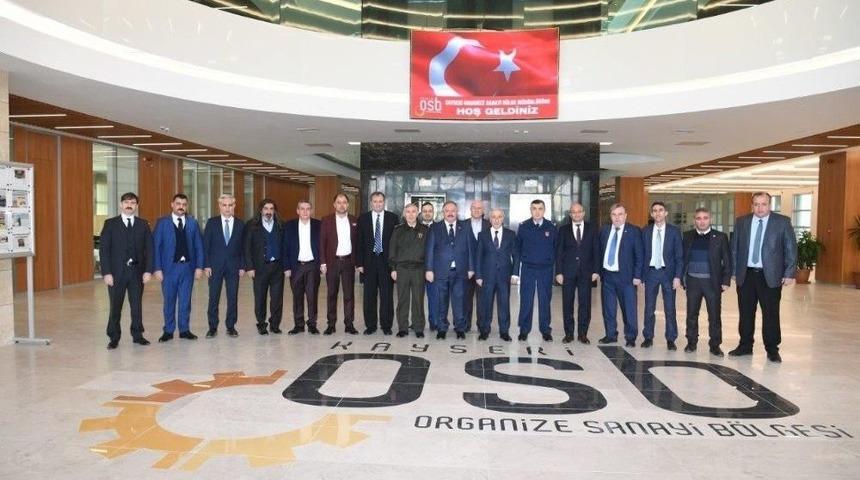 Kayseri Valisi S&uuml;leyman Kam&ccedil;ı&rsquo;dan Kayseri Osb&rsquo;ye Ziyaret