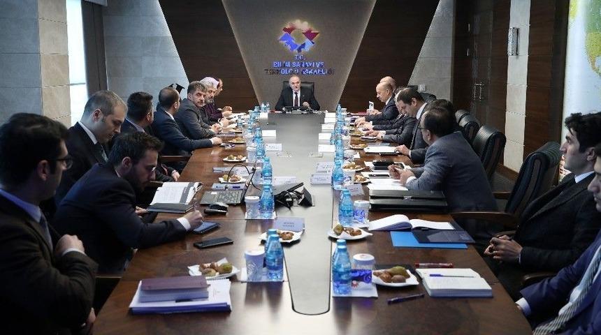 &ldquo;tr61 Yeşil End&uuml;stri B&ouml;lgesi&rdquo; Değerlendirme Toplantısı Bakan &Ouml;zl&uuml;&rsquo;n&uuml;n Katılımıyla Yapıldı