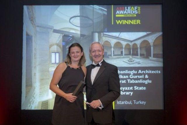 Beyazıt Devlet K&uuml;t&uuml;phanesi Renovasyonu Projesine Uluslararası &Ouml;d&uuml;l 3