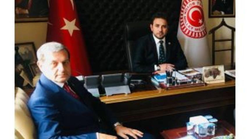 Başkan &Ouml;zkan: Yatırım Planlarımızı Ve Projelerimizi Milletvekilimiz İshak Gazel&rsquo;e Sunduk