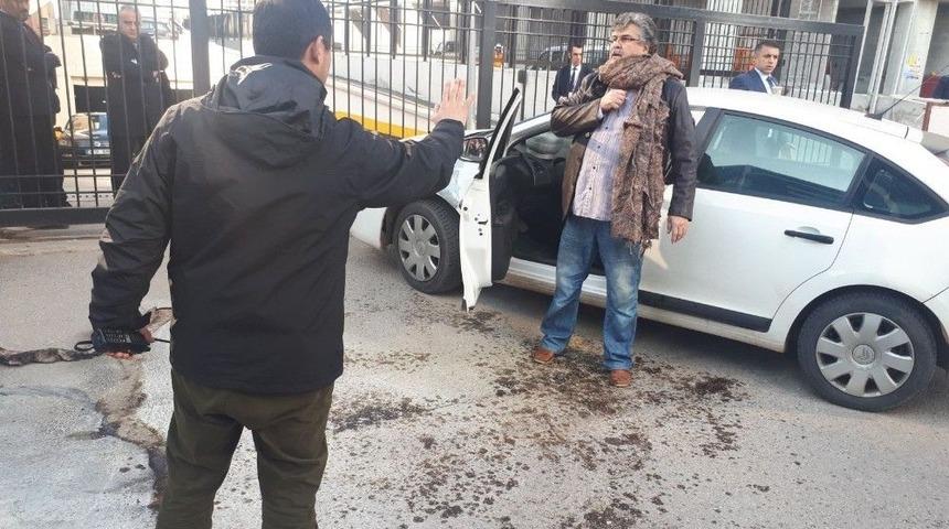 Chp Genel Merkezi &Ouml;n&uuml;nde Hareketli Anlar