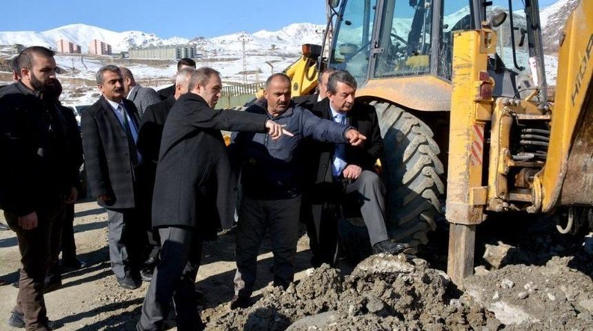 Başkan Epcim, İ&ccedil;me Suyu Şebekelerini Denetledi