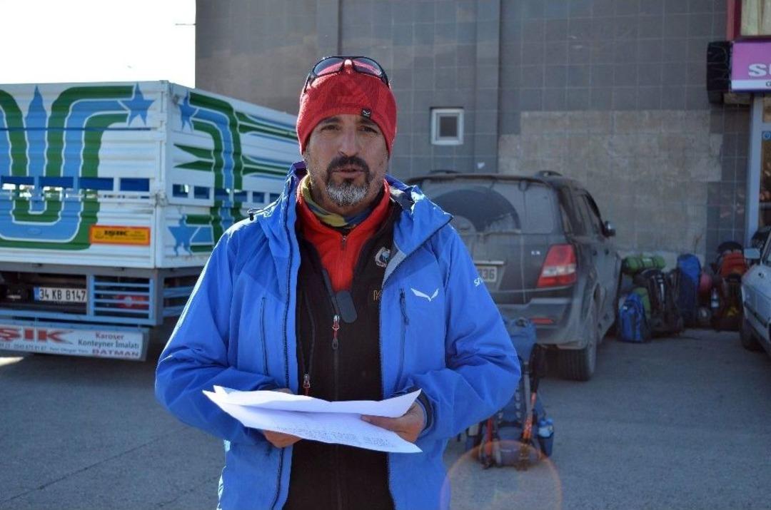 40 Dağcı S&uuml;phan Dağı&rsquo;na Kış Tırmanışı Yapacak