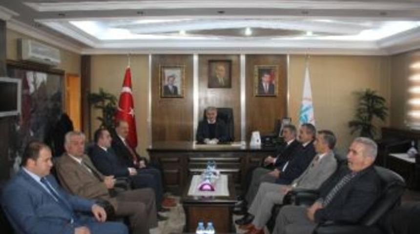 Mhp İl Y&ouml;netiminden Başkan Polat&rsquo;a Ziyaret