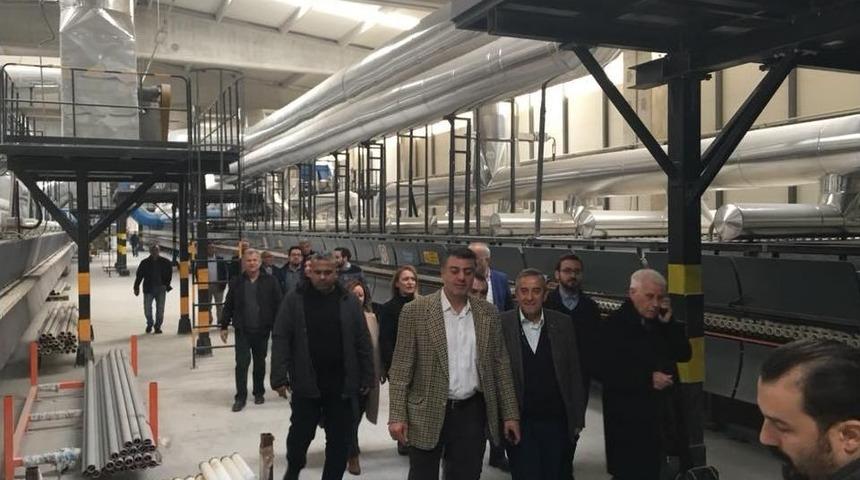 S&ouml;ke Ticaret Odası &Uuml;yeleri Osb&rsquo;yi Gezdi