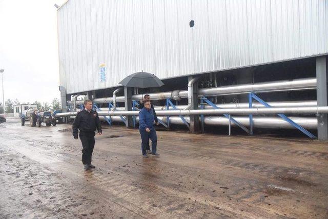 Başkan Yağcı, Katı Atık Geri D&ouml;n&uuml;ş&uuml;m Tesisi&rsquo;nde İncelemelerde Bulundu 1