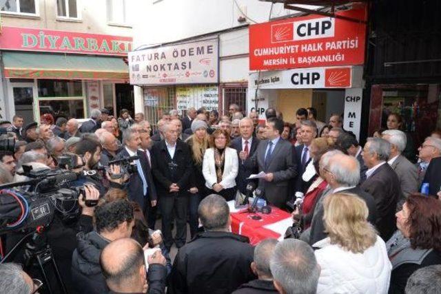 Mersin'de Chp'li Milletvekili Aday Adayları Ön Seçim Istedi