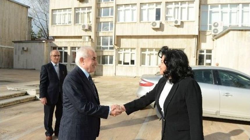 Kırklareli Valisi Civelek&rsquo;ten Edirne Valisi Şahin&rsquo;e Ziyaret