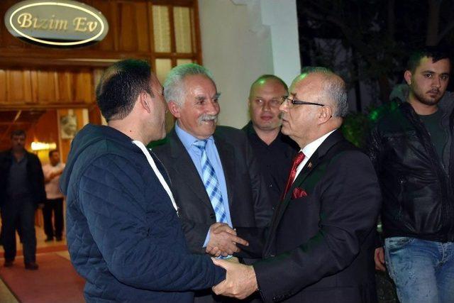 Başkan Kayda, Amat&ouml;r Spor Kul&uuml;pleri İle Yemekte Buluştu 1