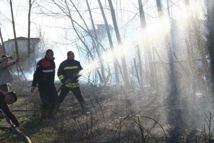 Çarşamba’da 3 Ayrı Yerde Yangın G3
