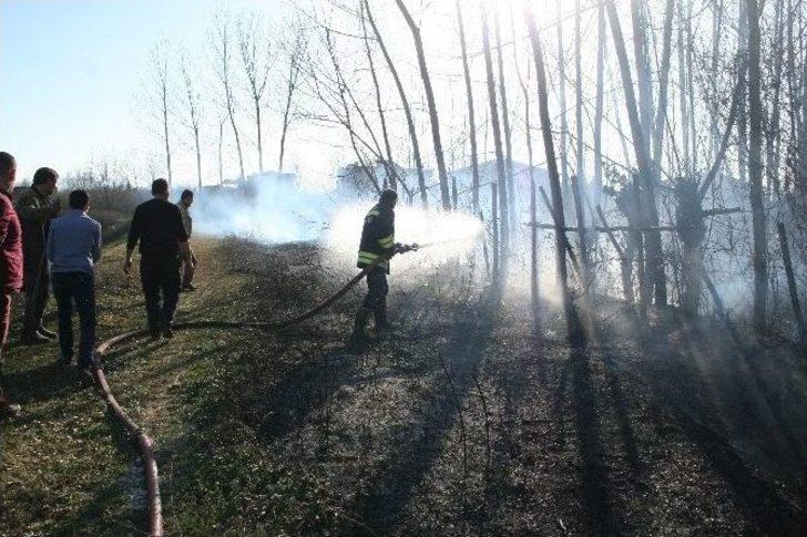 Çarşamba’da 3 Ayrı Yerde Yangın G4