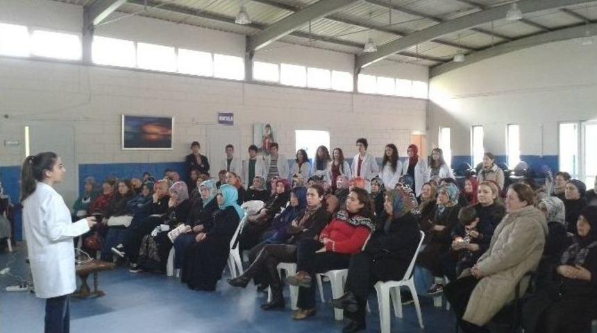 İzmek Kursiyerlerine Dengeli Beslenme Semineri Verildi