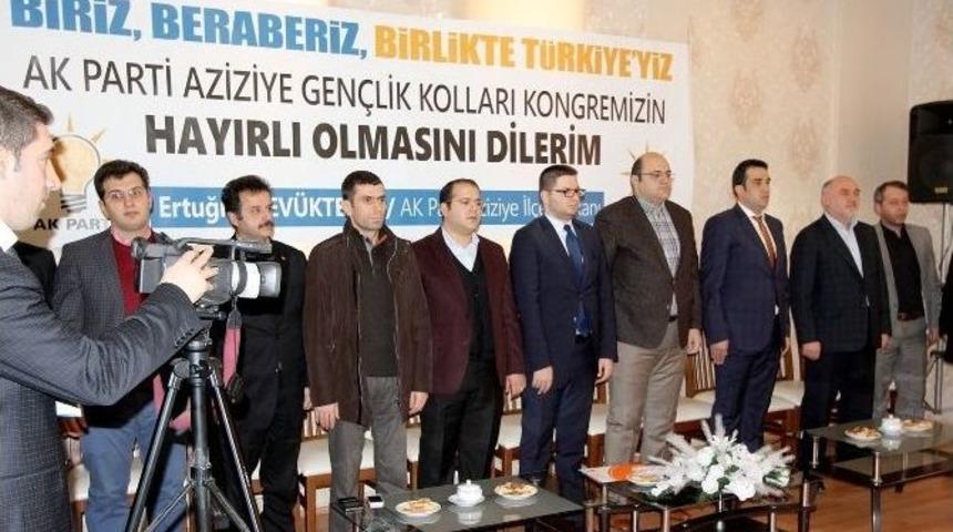 Ak Parti Aziziye Gen&ccedil;lik Kolları Olağan Genel Kurulu Yapıldı