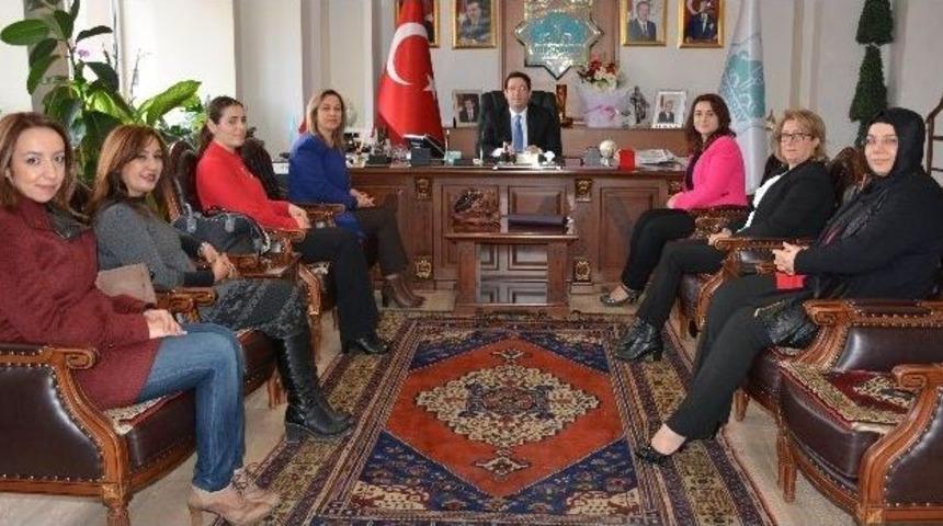 Kadın Girişimcilerden Başkan Yazgı&rsquo;ya Ziyaret