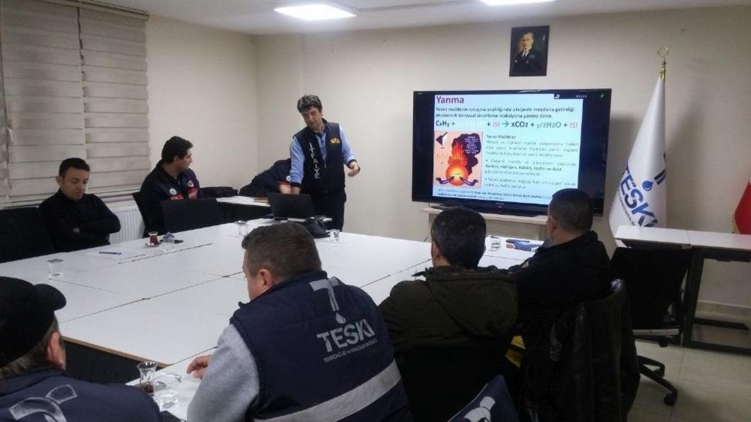 Teski Personel Eğitimlerine Devam Ediyor