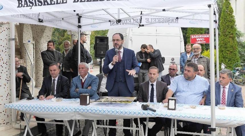 Başkan Ayaz, Cuma Buluşmalarını S&uuml;rd&uuml;r&uuml;yor