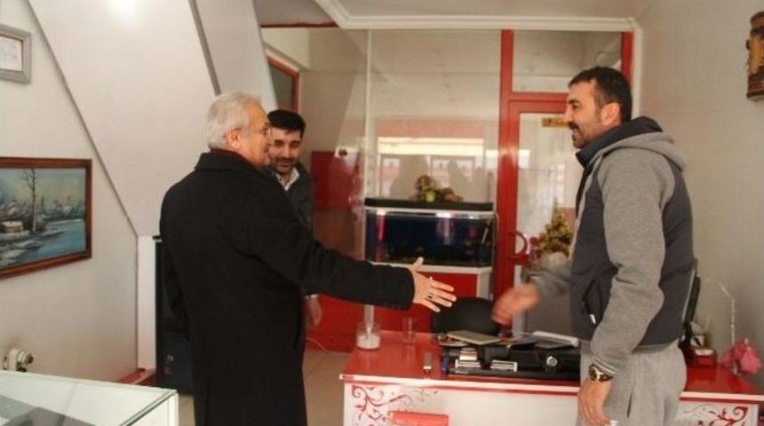 Cemalettin Başsoy Esnaf Ziyaretlerine Devam Ediyor