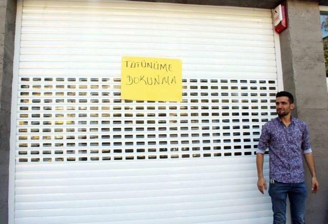 Adıyaman&rsquo;da T&uuml;t&uuml;nc&uuml;lerin Eylemi S&uuml;r&uuml;yor 2