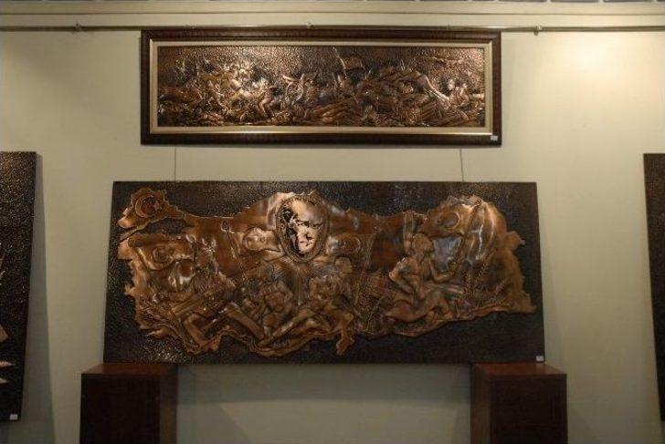 Eskişehir’de Bakır Rölyef Sergisi G1
