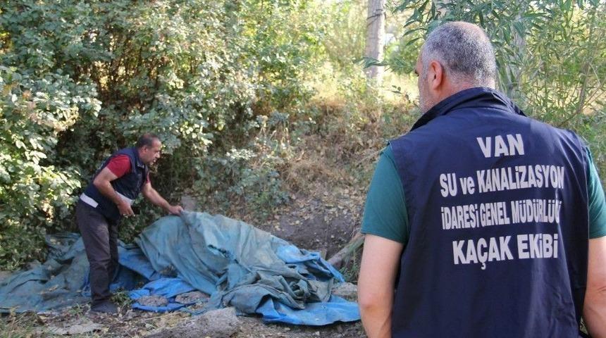 Kaçak Su Timi İş Başında