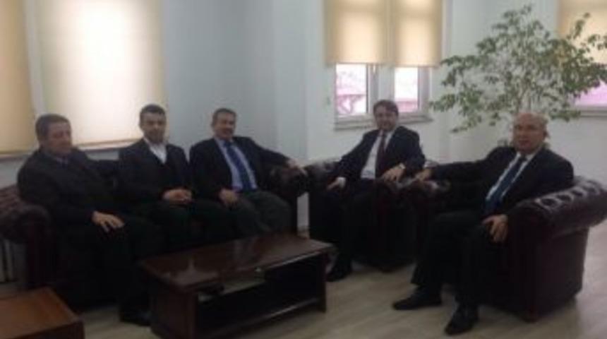 Başkan Manav&rsquo;dan İbrahim Kayış&rsquo;a Ziyaret