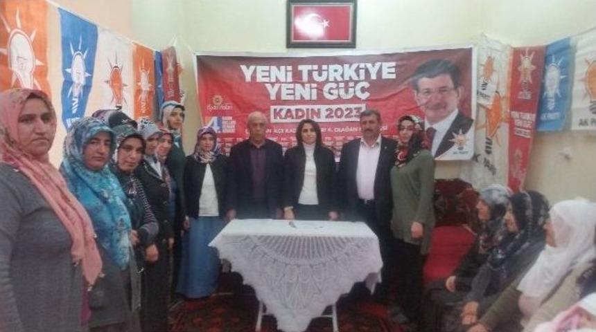 Ak Parti &Ccedil;elikhan Kadın Kolları İl&ccedil;e Kongresi Ger&ccedil;ekleşti