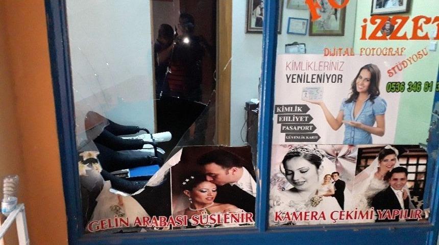 Gaziantep&rsquo;te Hırsızlar Duvarları Delemeyince Ka&ccedil;tı