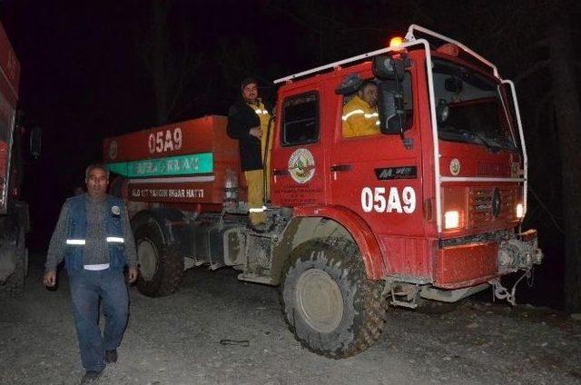 Yakakent’te Orman Yangını Sürüyor