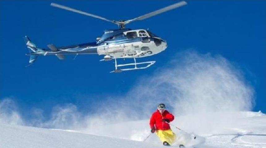 Ka&ccedil;karlar'da Heliski Sezonu Başlıyor