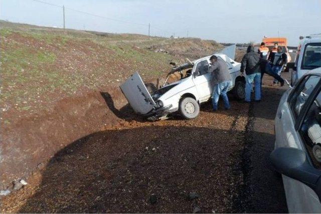 Kilis&rsquo;te Trafik Kazası: 1 Yaralı 2