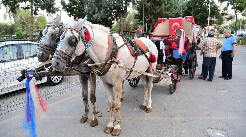 Adana&rsquo;da Fayton Denetimi