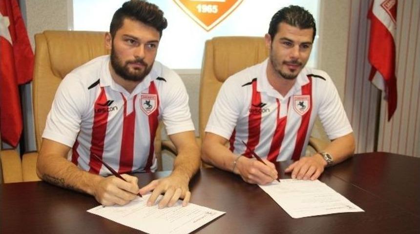 Samsunspor&rsquo;da &Ccedil;ifte İmza