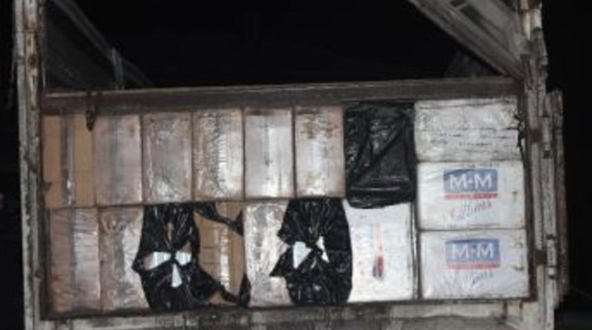 136 Bin Paket Ka&ccedil;ak Sigara Elege&ccedil;irildi