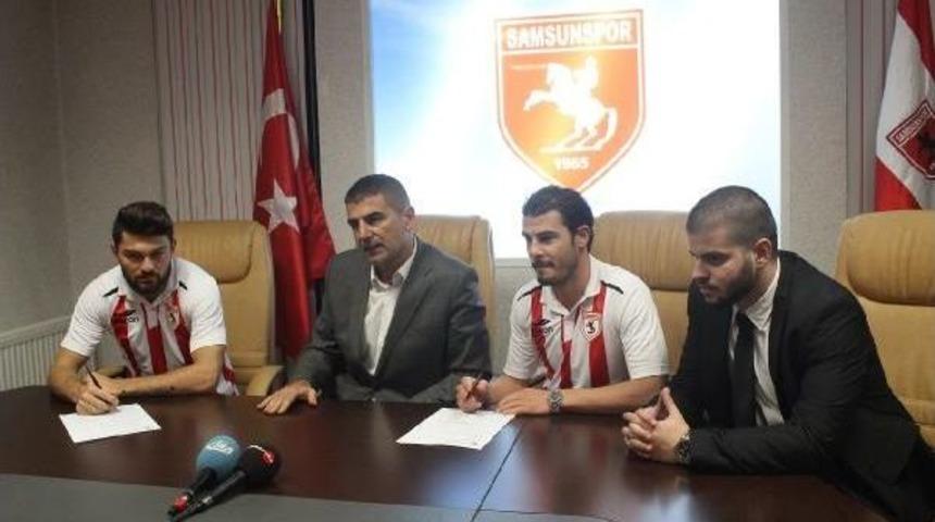 Samsunspor'da Iki Imza Birden