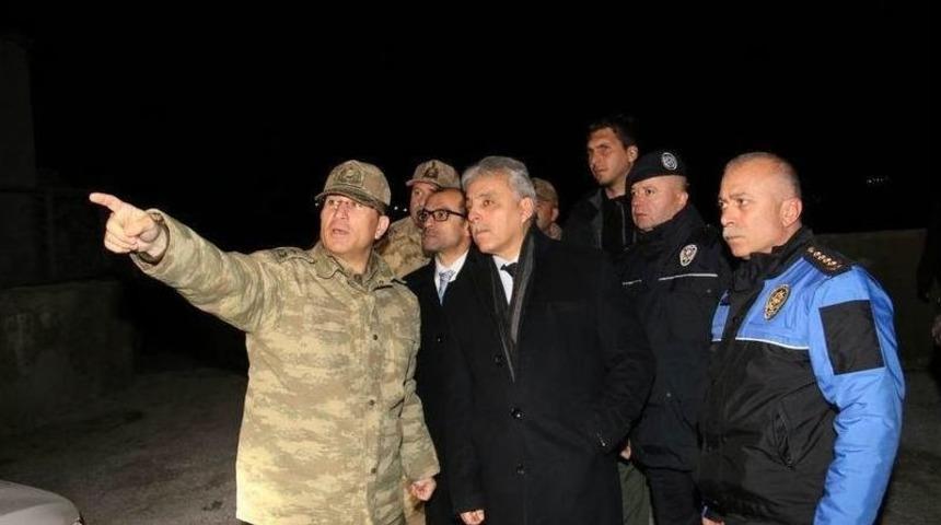 Vali Toprak&rsquo;tan Sınırdaki Askerlere Ziyaret