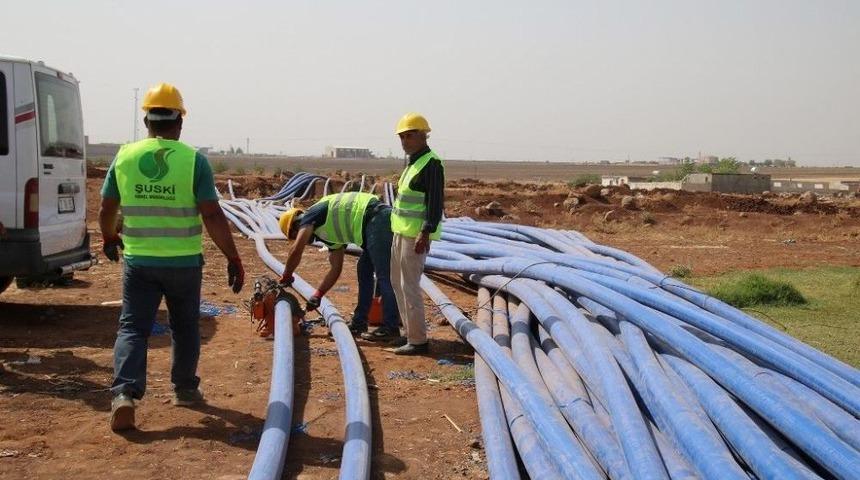 Viranşehir&rsquo;in Su Sorunu &Ccedil;&ouml;z&uuml;l&uuml;yor