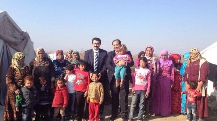 Milletvekili Uzun, Mevsimlik Tarım İş&ccedil;ilerini Ziyaret Etti