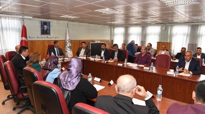 Muş Belediye Meclisi Toplandı