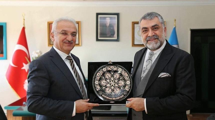 Assistt Genel M&uuml;d&uuml;r&uuml; Cemil Yıdırım&rsquo;dan Başkan Başsoy&rsquo;a Ziyaret