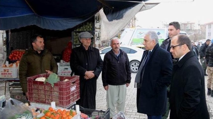 Vali Toprak&rsquo;tan &Ccedil;ukurca İl&ccedil;esine Ziyaret