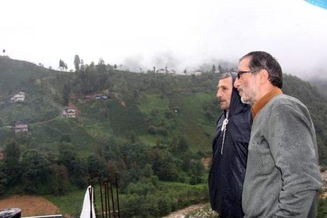 Rize’De Şiddetli Yağış, 20 Ev Boşaltıldı (2)